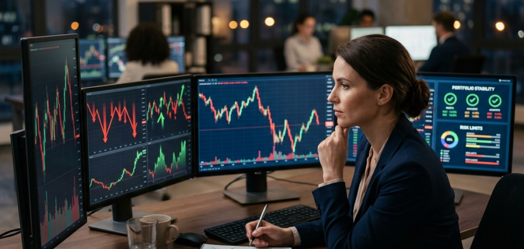 investor-reviewing-volatile-market-charts-and-risk-management-strategy